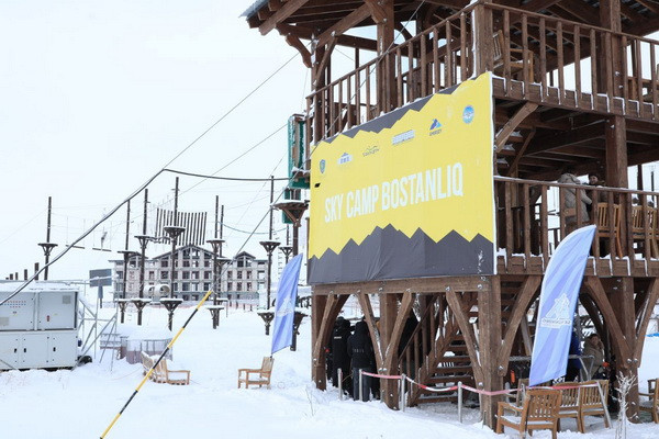 В Бостонлыке состоялось открытие зимнего курортного сезона