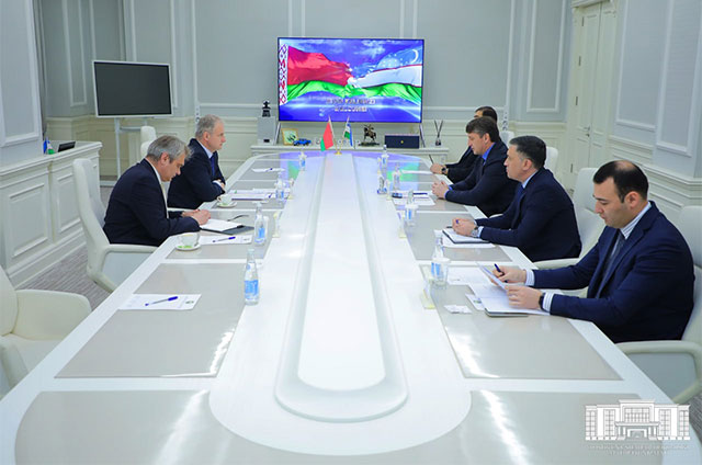 Shavkat Umurzoqov va Aleksandr Ogorodnikov hamkorlik istiqbollarini muhokama qildi