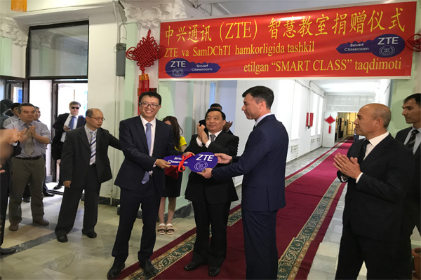 Предоставление ZTE Smart Classroom  для Самаркандского Института Иностранных Языков