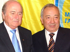 Мираброр Усманов встретился с президентом ФИФА