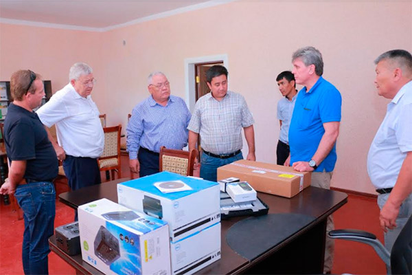 Системе раннего предупреждения засухи нижнего течения Амударьи представлена в Нукусе