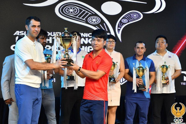 Asian Weightlifting Championship ends in Tashkent