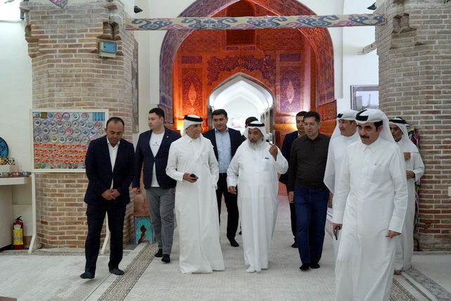 Qatar Vaqflar va islom ishlari vaziri Samarqandga tashrif buyurdi