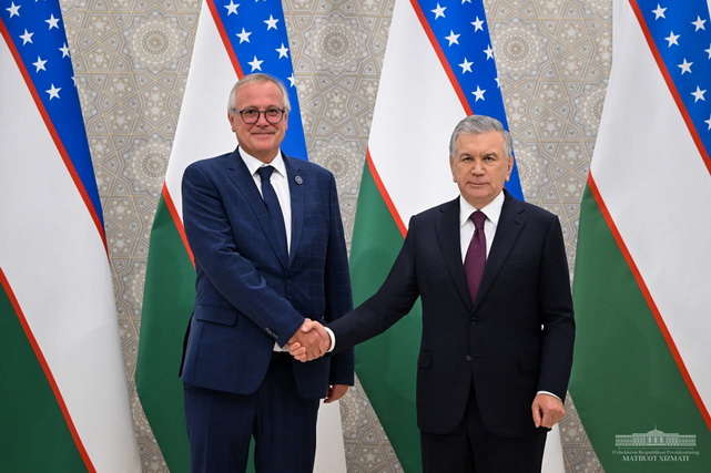 Президент Узбекистана обсудил ход реализации проектов с компанией «Lasselsberger»