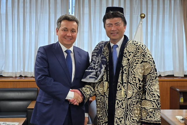 Minister of Digital Technologies of Uzbekistan holds talks with Japan’s Minister of Economy on IT cooperation development