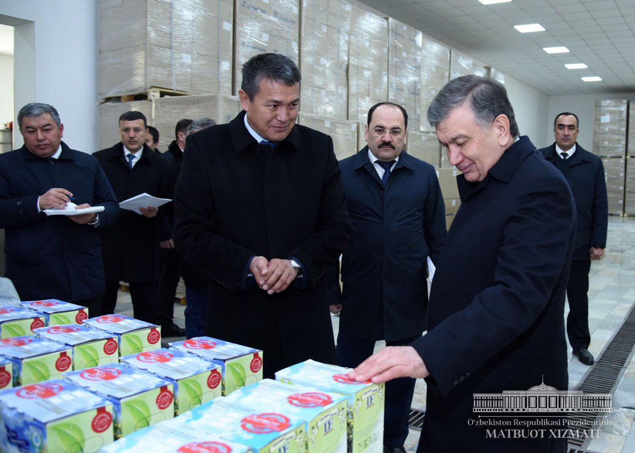 Президент Узбекистана посещает Кашкадарьинскую область