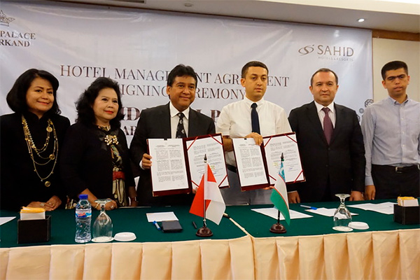 Sahid Hotels and Resorts будет управлять отелем в Самарканде