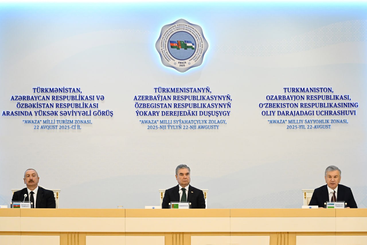 Uzbekistan, Turkmenistan, and Azerbaijan Agree on a Cooperation Roadmap