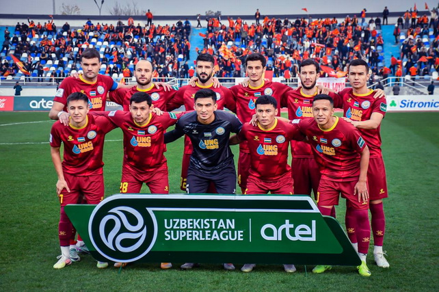 ​​​​​​​«Насаф» впервые выиграл чемпионат Узбекистана по футболу
