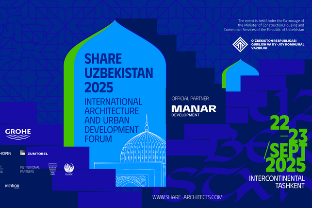 SHARE Architects to Hold First International Architecture Forum in Uzbekistan
