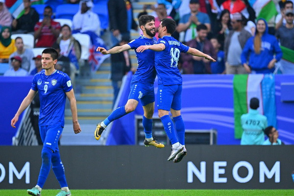 Uzbekistan and Australia share spoils