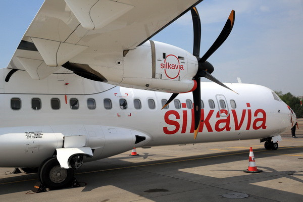 За первый месяц авиакомпания Silk Avia перевезла более 12 тыс. пассажиров