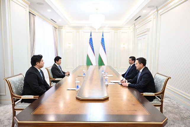 Узбекистан и Aso Shoji обсудили расширение сотрудничества