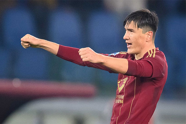 Shomurodov’s goal secures a draw for Roma against Juventus in Serie A