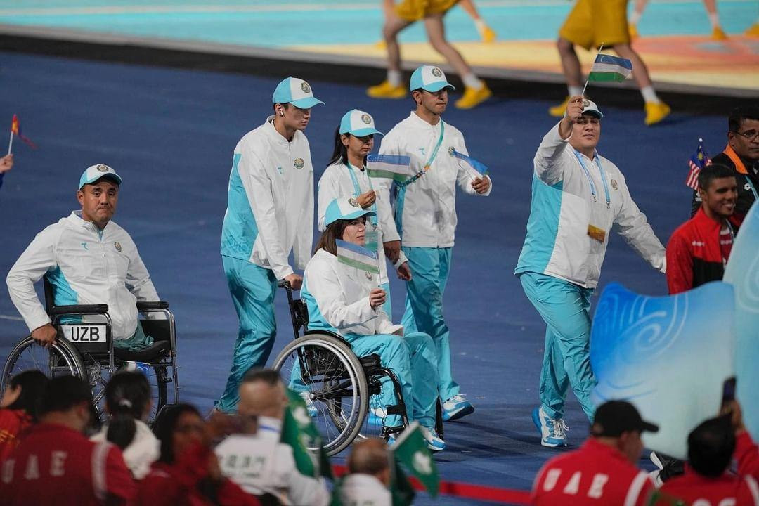 A delegation of Uzbekistan updates its best result in terms of the number of medals at Para Asian Games