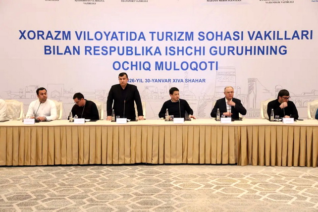 В Хорезмской области определены приоритеты развития туризма и поддержки предпринимательства