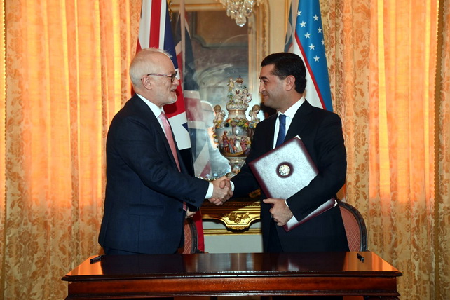 Ташкент и Лондон укрепляют связи в промышленности, энергетике и цифровых технологиях