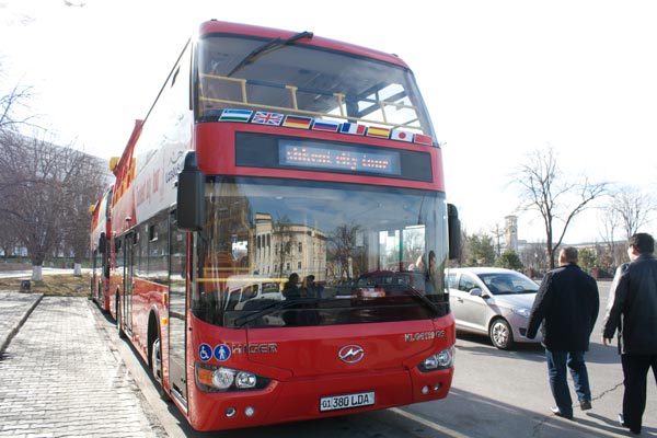 В Самарканде начнут курсировать даблдекеры