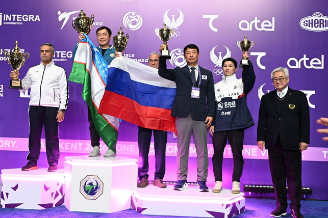 Узбекистан завоевал 6 медалей ЧМ по таэквондо WT