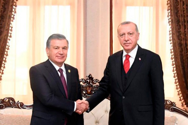 Presidents of Uzbekistan and Turkey hold talks in Dushanbe