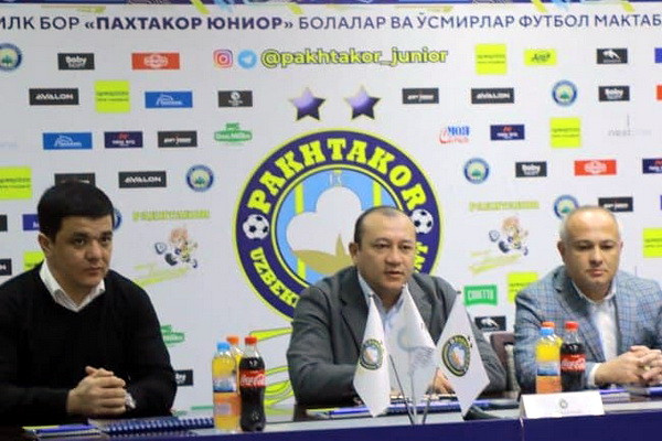 Presentation of the Pakhtakor Junior project took takes in Tashkent