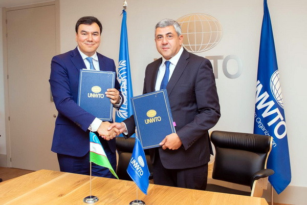 Подписано Соглашение о проведение юбилейной 25-сессии Генеральной Ассамблеи ЮНВТО в Самарканде