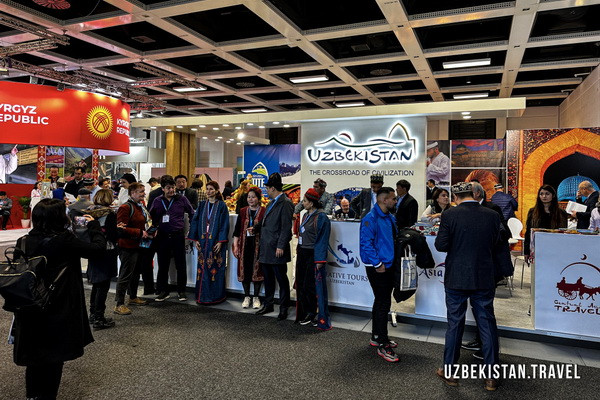 На туристической выставке «ITB Berlin» представлен национальный стенд Узбекистана