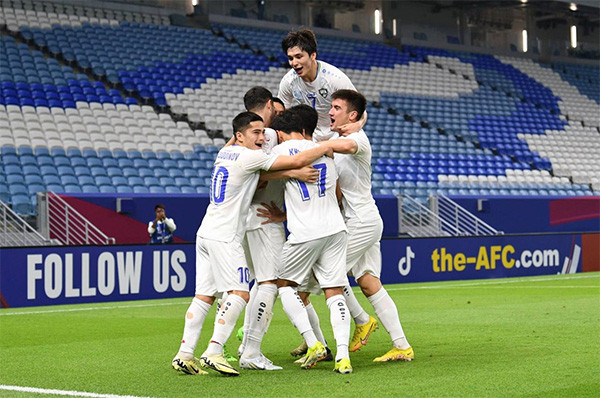 Uzbekistan secured their place in the AFC U23 Asian Cup Qatar 2024™ quarter-finals