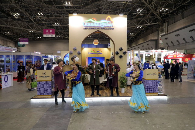 Узбекистан принимает участие в работе международной туристической выставки «Tourism EXPO Japan»