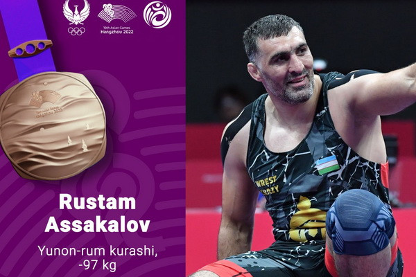 Hangzhou 2022: Rustam Assakalov is a three-time Asian Games medalist