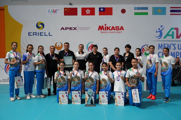 The Central Asian Championship in volleyball among juniors has ended