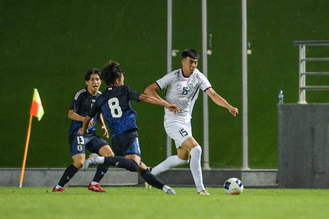 Сборная Узбекистана U-23 уступила Японии во втором туре Mirabror Usmanov Cup
