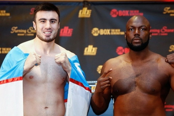 Bakhodir Jalolov knocks out Jack Mulowayi
