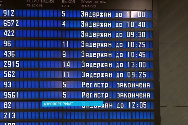 Авиакомпаниям Узбекистана поручено сократить количество задержек рейсов