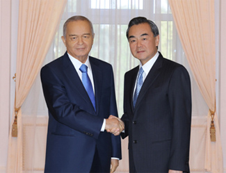 Uzbek President receives Chinese Foreign Minister