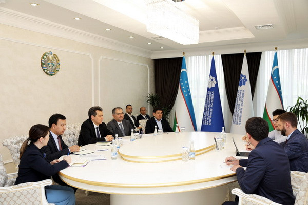 A meeting takes place with the management of Yandex Taxi for the CIS countries