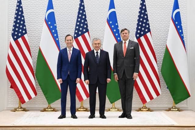 O‘zbekiston Prezidenti AQSH delegatsiyasini qabul qildi