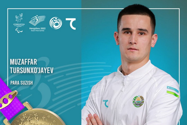 Hangzhou 2022: All prizes were taken by para-swimmers of Uzbekistan
