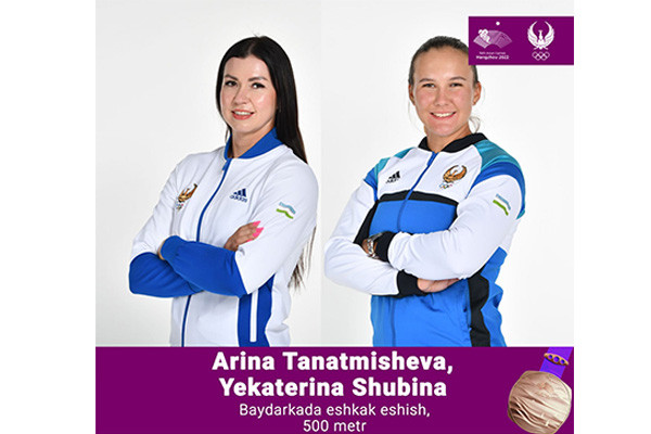 Hangzhou 2022: bronze for the pair of Shubina and Tanatmysheva