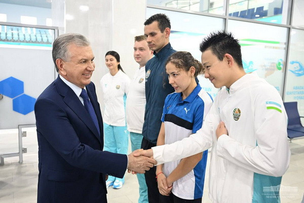 Water sports palace opened in Tashkent