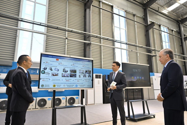 В Джизаке представлен второй этап развития «Зааминского технопарка»