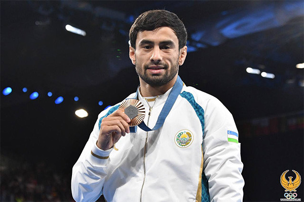 Gulomjon Abdullaev wins bronze medal at Paris Olympics