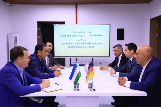 Ферганская область и Alcon обсудили проект биочара