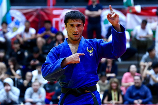 Shakhram Akhadov becomes Asian Judo Champion