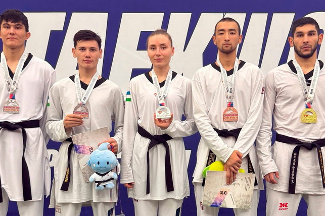 Сборная Узбекистана с семью медалями завершила выступление на Korea Open по таэквондо