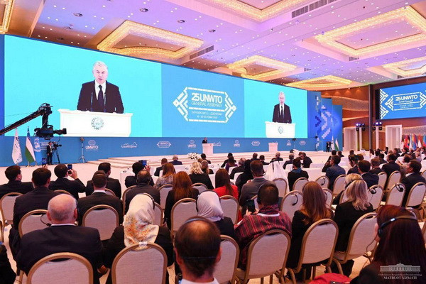 Президент Узбекистана выдвинул ряд важных инициатив на 25-й сессии Генеральной Ассамблеи Всемирной туристской организации