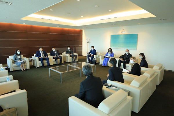 Встреча с руководством «All Nippon Airlines»: планируется запустить рейсы из Японии в исторические города Узбекистана