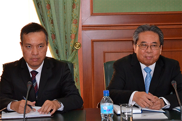 Ilhom Nematov receives a delegation of the Ministry of Foreign Affairs of Indonesia
