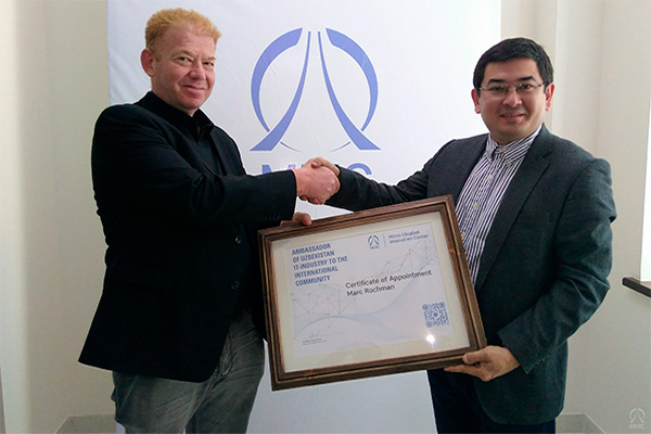 Марк Рочман стал послом Mirzo Ulugbek Innovation Сenter