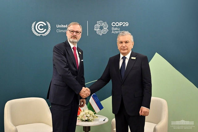 Президент Узбекистана обсудил с Премьер-министром Чехии вопросы наращивания практического сотрудничества